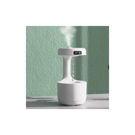 Humidificateur Anti-Gravité Grand Volume USB 111V-240V pour Maison et Bureau LZ599 - 13,5×13,5×26 cm · Smarty Paris